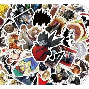 Death Note Stickers Anime 20pc Decals Notebook Laptop Water Bottle
